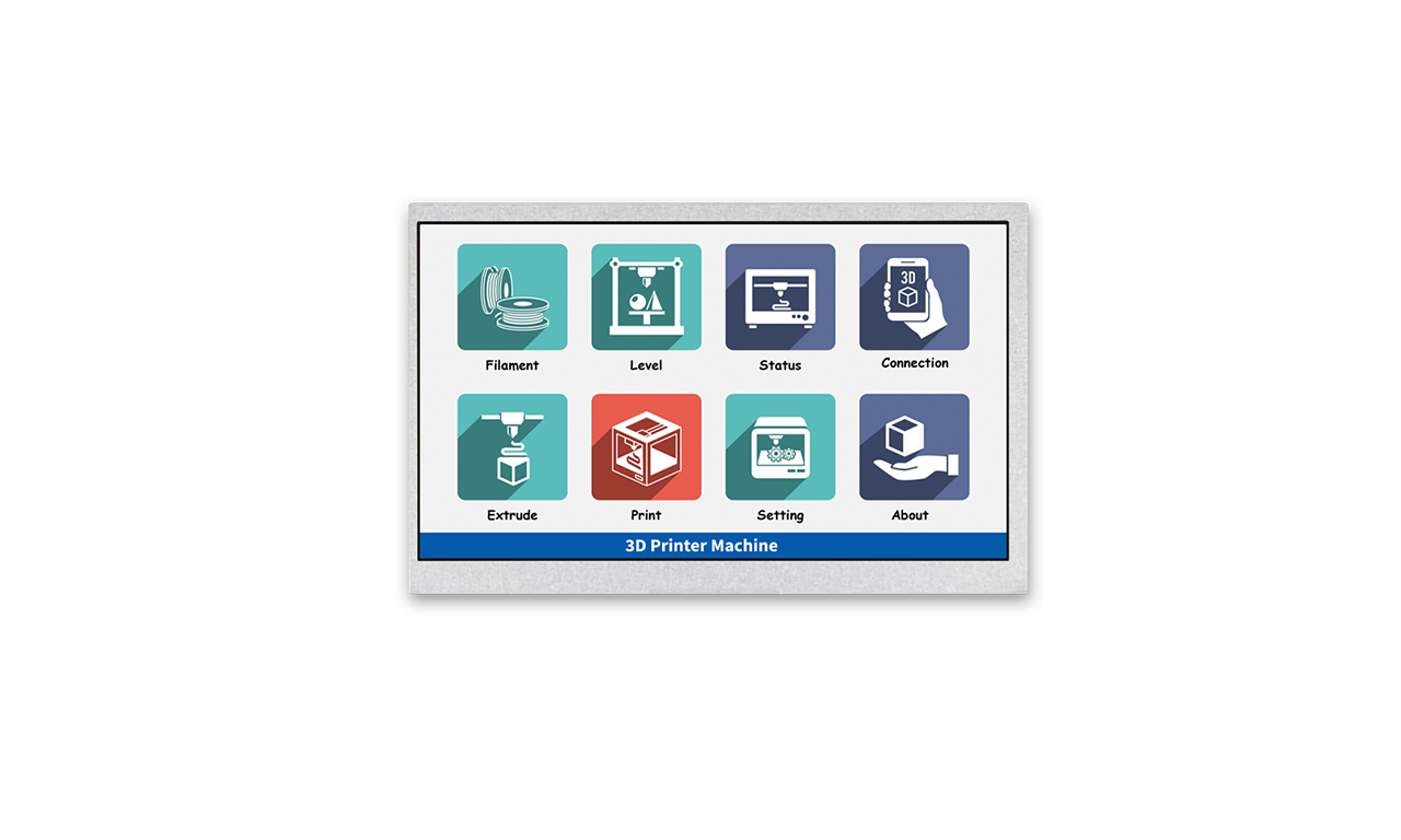 Image of 7" Industrial TFT Display