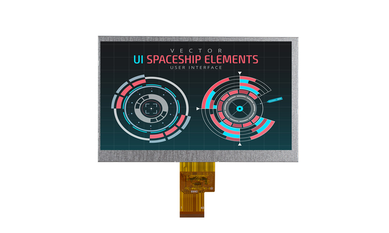 Image of 7" Industrial TFT Display