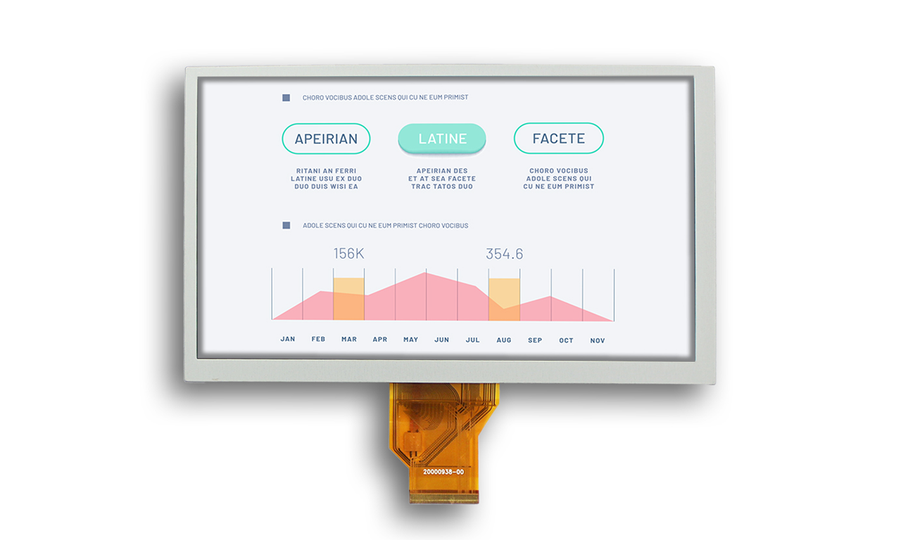 Image of 8" Industrial TFT Display