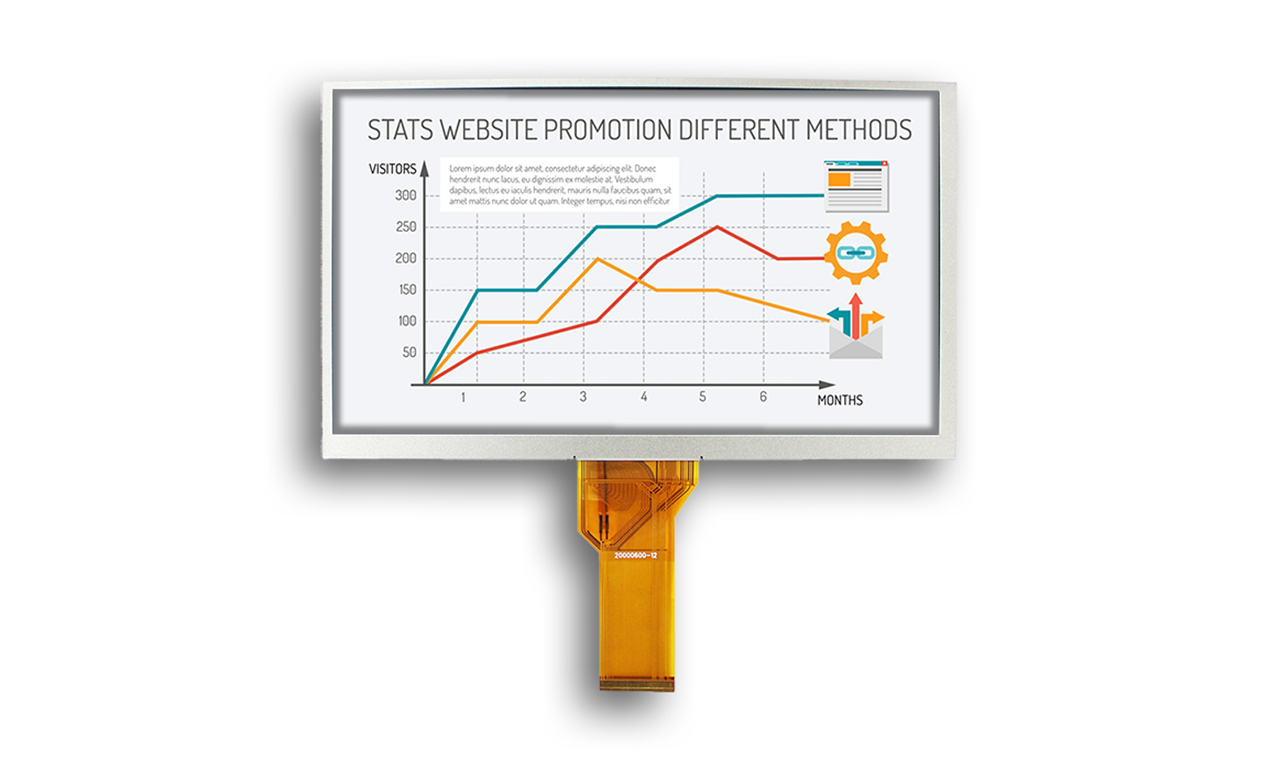 Image of 9" Industrial TFT Display